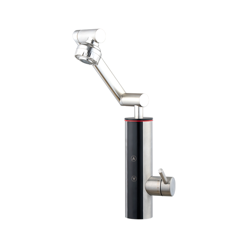 BS-08-34-JXHW multi-function stainless steel electric hot water faucet instant hot water basin tap