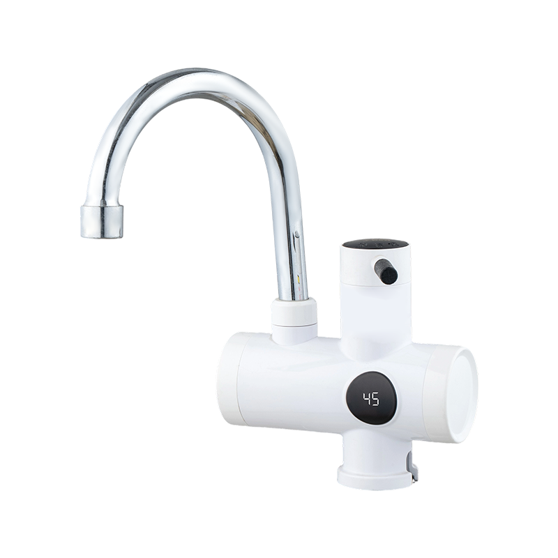 TJH-01X  horizontal  digital temperature display elctric faucet tap hot water heater tap heater for sink