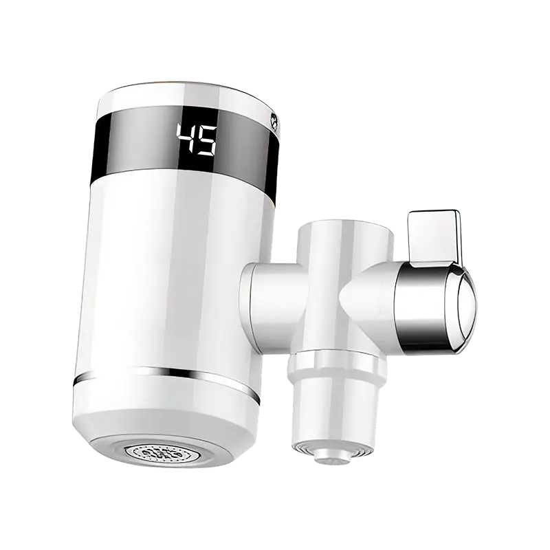 SJ-04-34 Abs Single Handle LED temperature display Efficient Water Tap free insllation Instant elctric Heating Water tap
